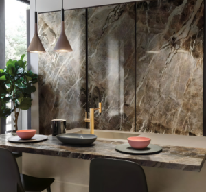 Baran Grey Natural Stone dining table