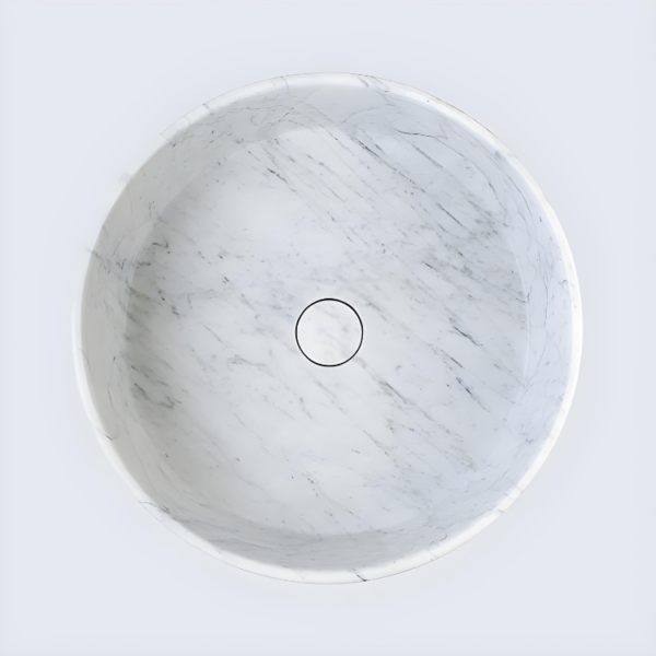 Carrara Honed Freestanding Basin Top