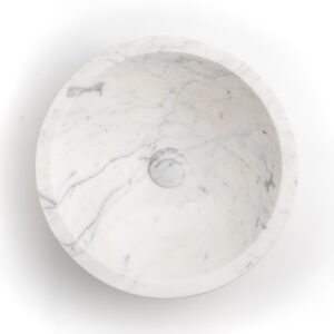 Carrara Honed Undermount Stone Basin