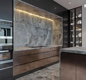 Exclusive Grey Natural Stone kitchen