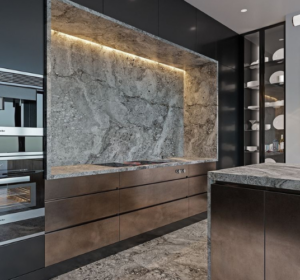 Ocean Grey Natural Stone kitchen