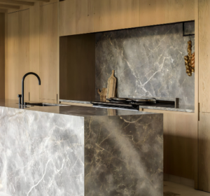 Tundra Grey natural stone elegance kitchen