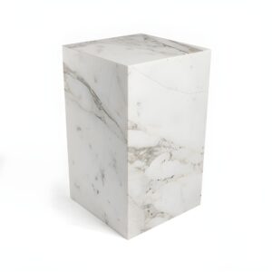 Viola Verde Honed Finish Cube Side