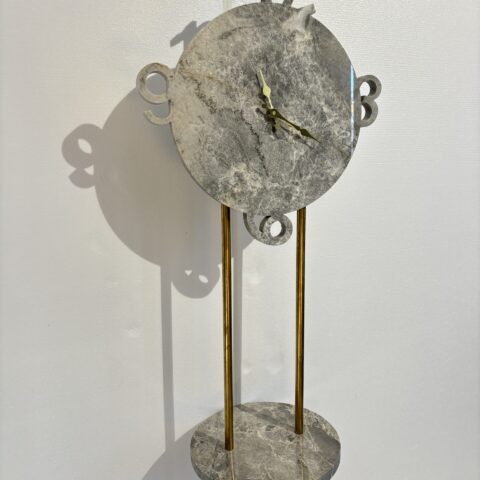 Cloudy Bamby Tall Clock Cross