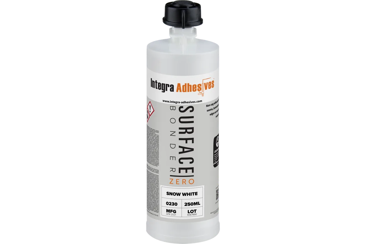 Integra Surface Bonder ZERO 250ml stone adhesive cartridge