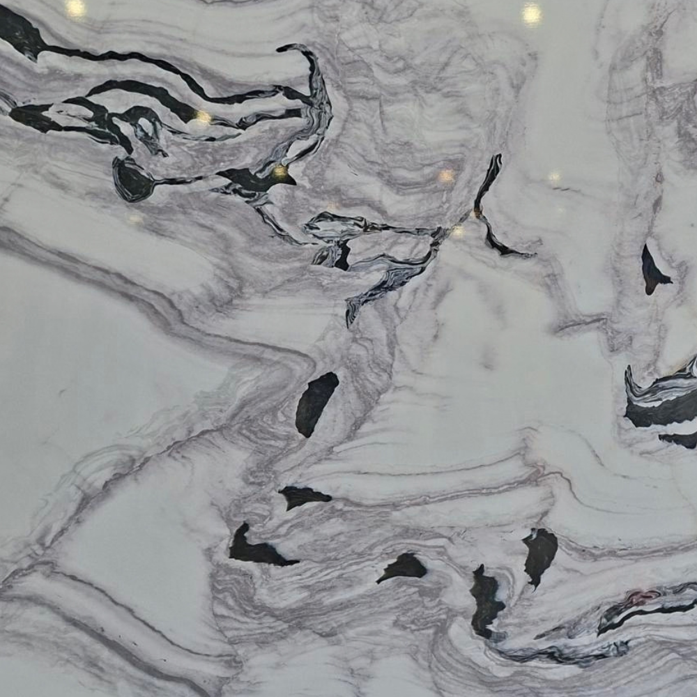 Panda Grey - Slab Close Look up